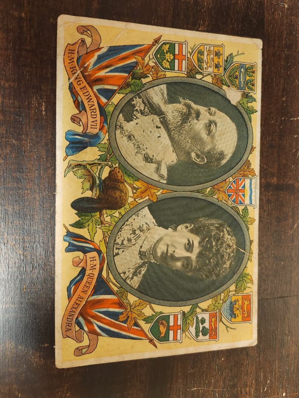 Antique 1907 Patriotic Postcard by the Prudential Insurance Co.